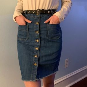Jean Pencil Skirt from Forever21